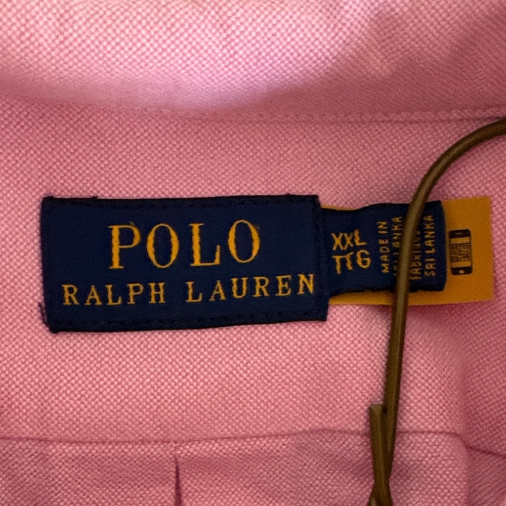 Polo Ralph Lauren Pink Button Down Shirt XXL - Picture 3 of 3